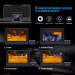 3 Lens Dash Cam in Kenya Viewing modes Dashboard Camera