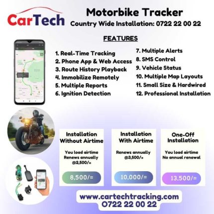 motorbike tracker in Kenya motorcycle tracker in Kenya GPS tracking low price tracker